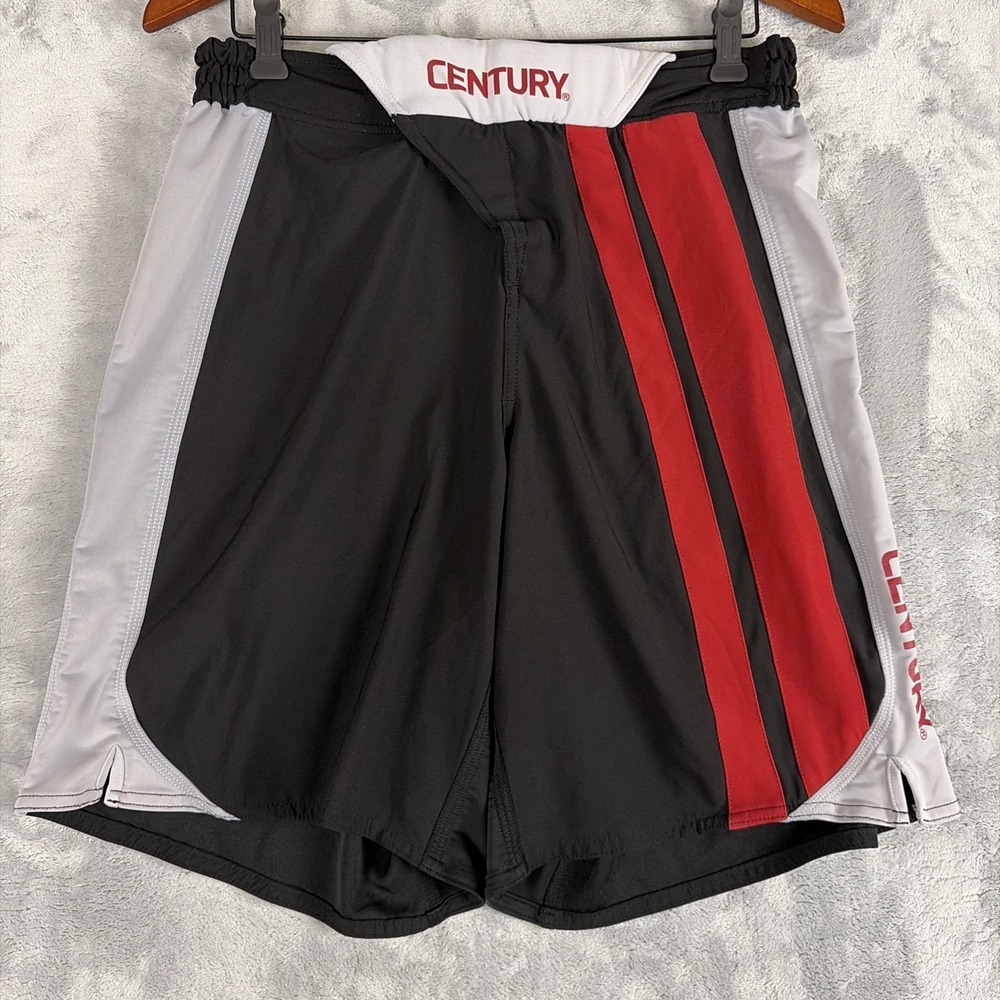 Century MONGOOSE Men's Size 32 MMA Cage Ju Jitsu Shorts Black